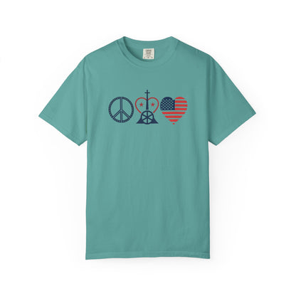Patriotic Graphic Men's T-shirt