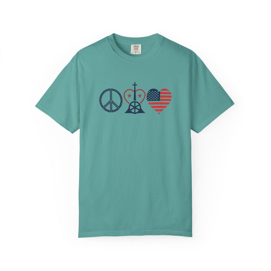 Patriotic Graphic Men's T-shirt