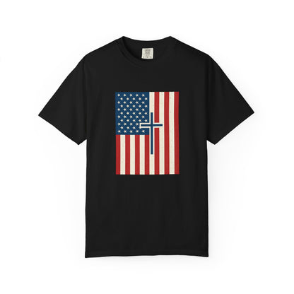 American Flag Printed Men's T-Shirt