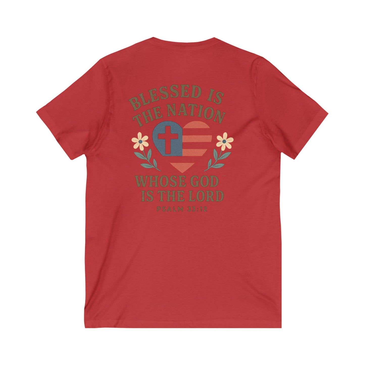 Unisex Christian Apparel, Faith-Based Gift, Patriotic Shirt