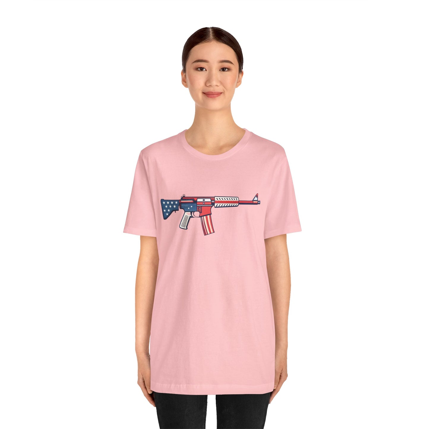 Gun Military Graphic Women's T-Shirts