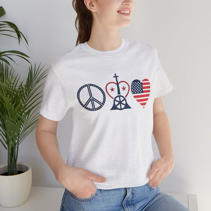 Patriotic Graphic Women's T-Shirt