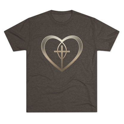 Church Heart Sign  Men's T-Shirt