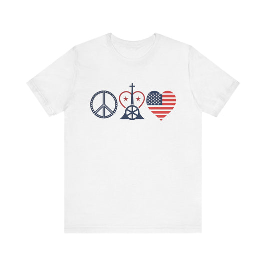 Patriotic Graphic Women's T-Shirt