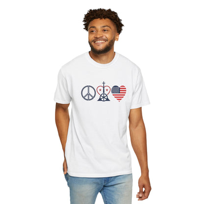 Patriotic Graphic Men's T-shirt