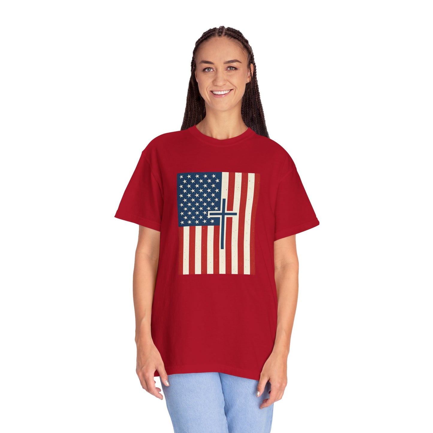 Flag Cross Tee