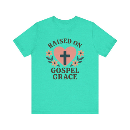 Raised On Gospel Grace Women's T-Shirt