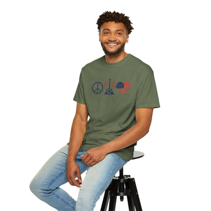 Patriotic Graphic Men's T-shirt