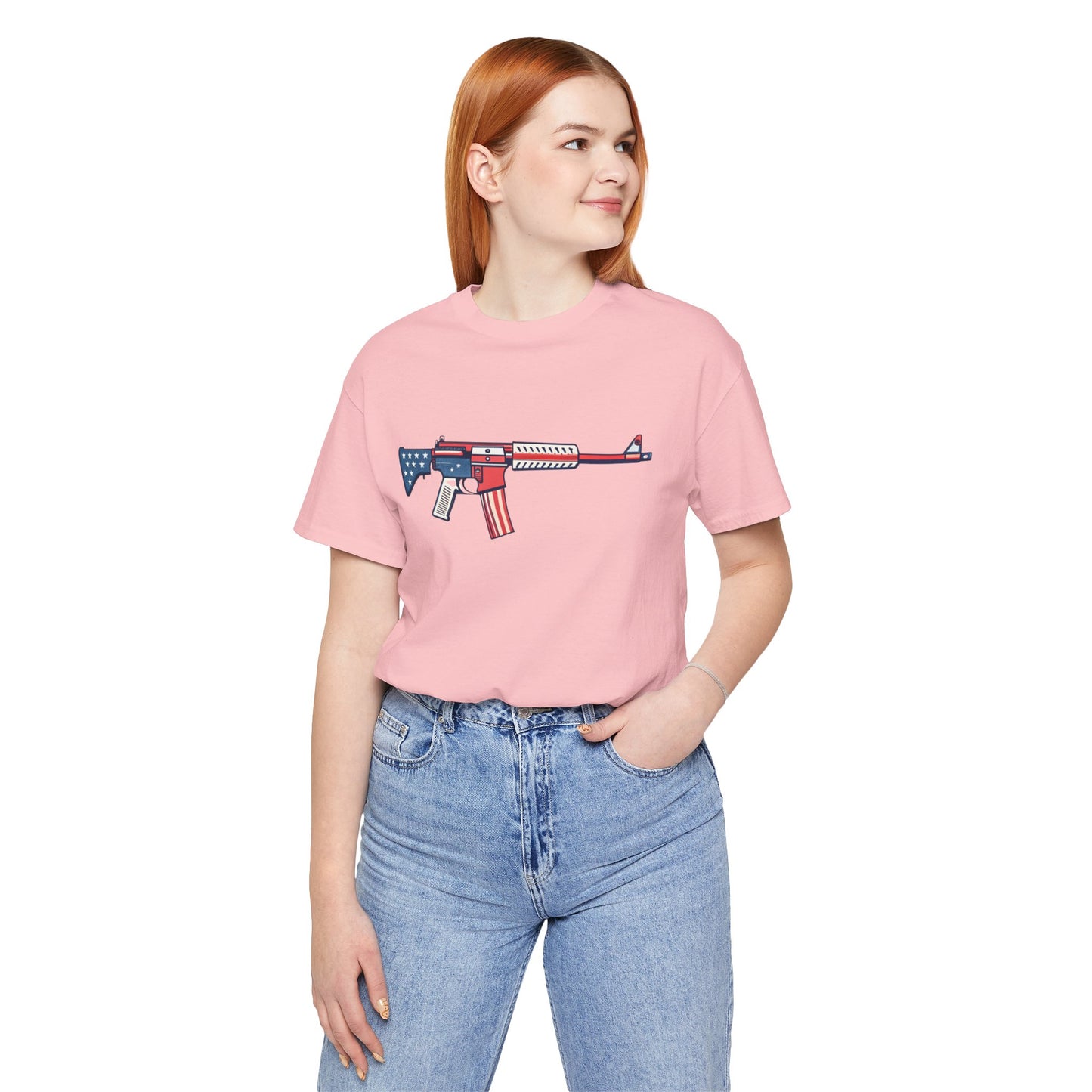 Gun Military Graphic Women's T-Shirts