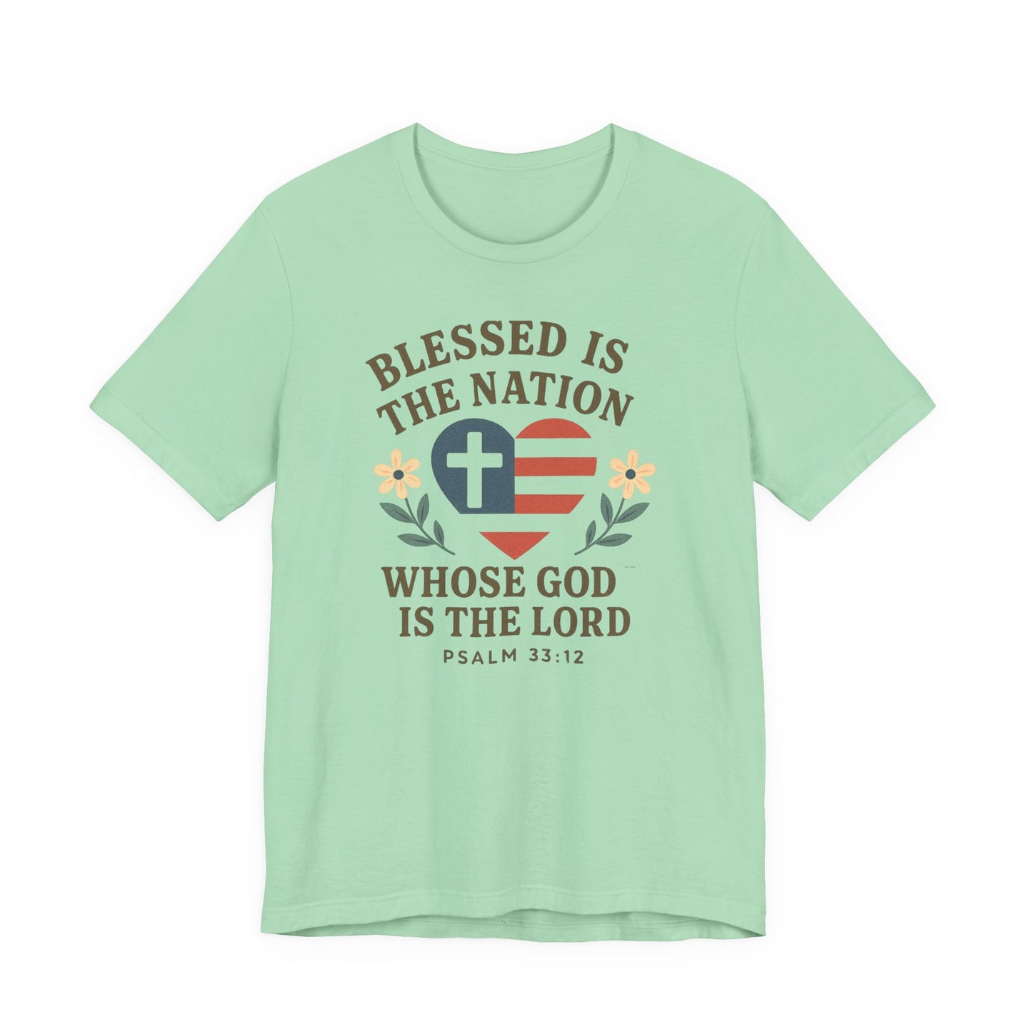 Blessed Nation Short Sleeve Women's T-Shirt