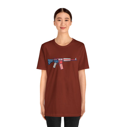 Gun Military Graphic Women's T-Shirts