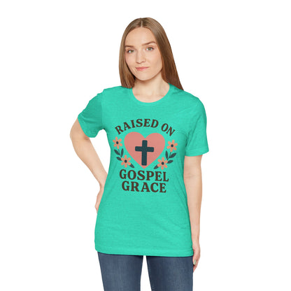 Raised On Gospel Grace Women's T-Shirt