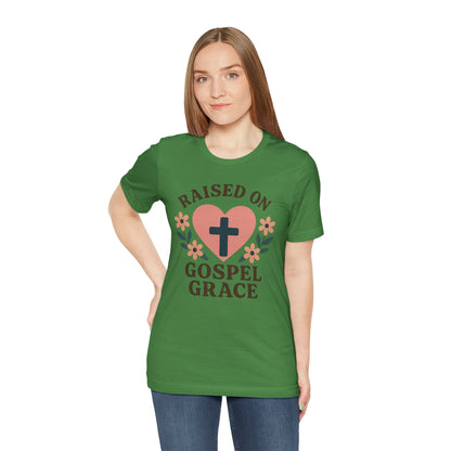 Raised On Gospel Grace Women's T-Shirt