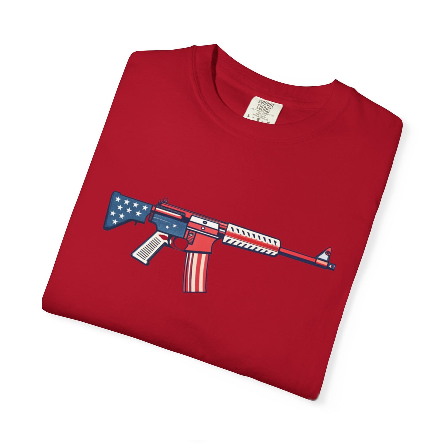 Gun Military Graphic Design Men's T-Shirts
