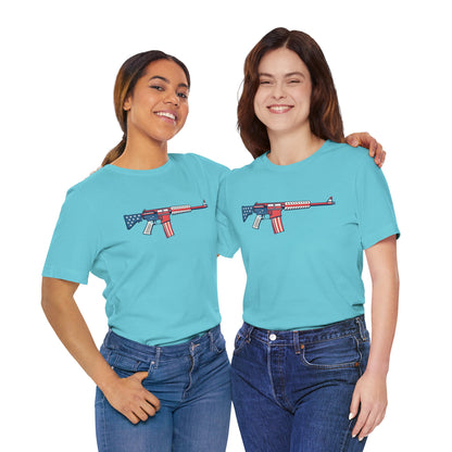 Gun Military Graphic Women's T-Shirts