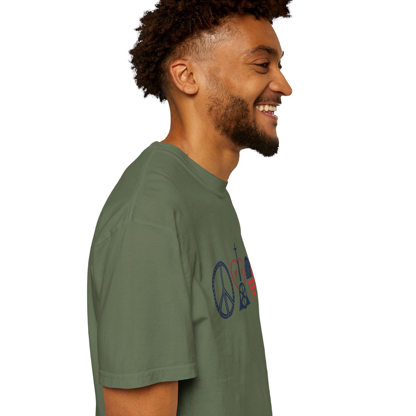 Patriotic Graphic Men's T-shirt