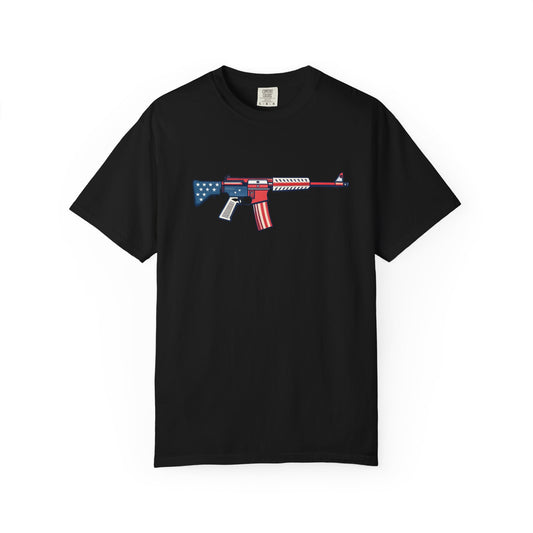 Gun Military Graphic Design Men's T-Shirts