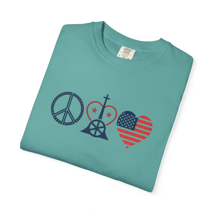 Patriotic Graphic Men's T-shirt