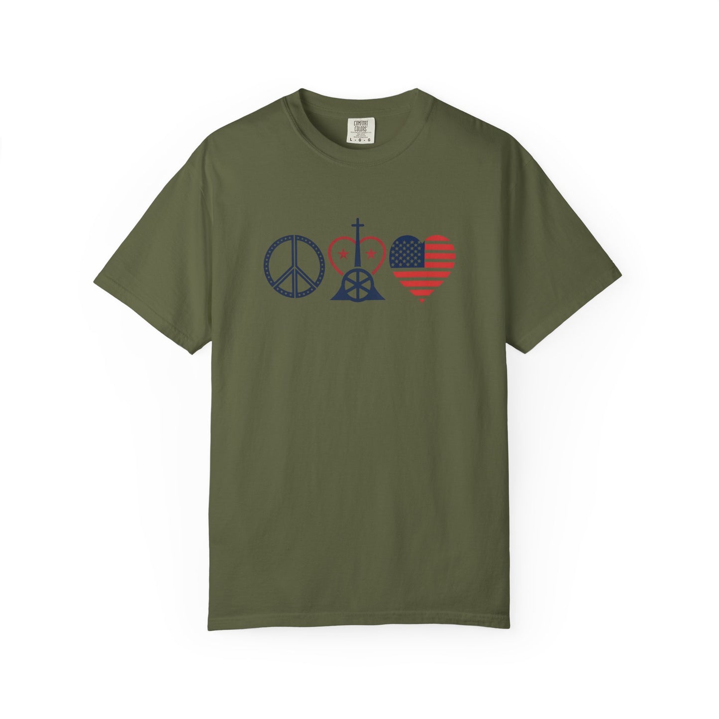 Patriotic Graphic Men's T-shirt