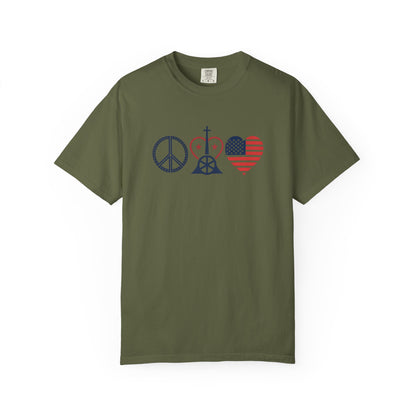 Patriotic Graphic Men's T-shirt