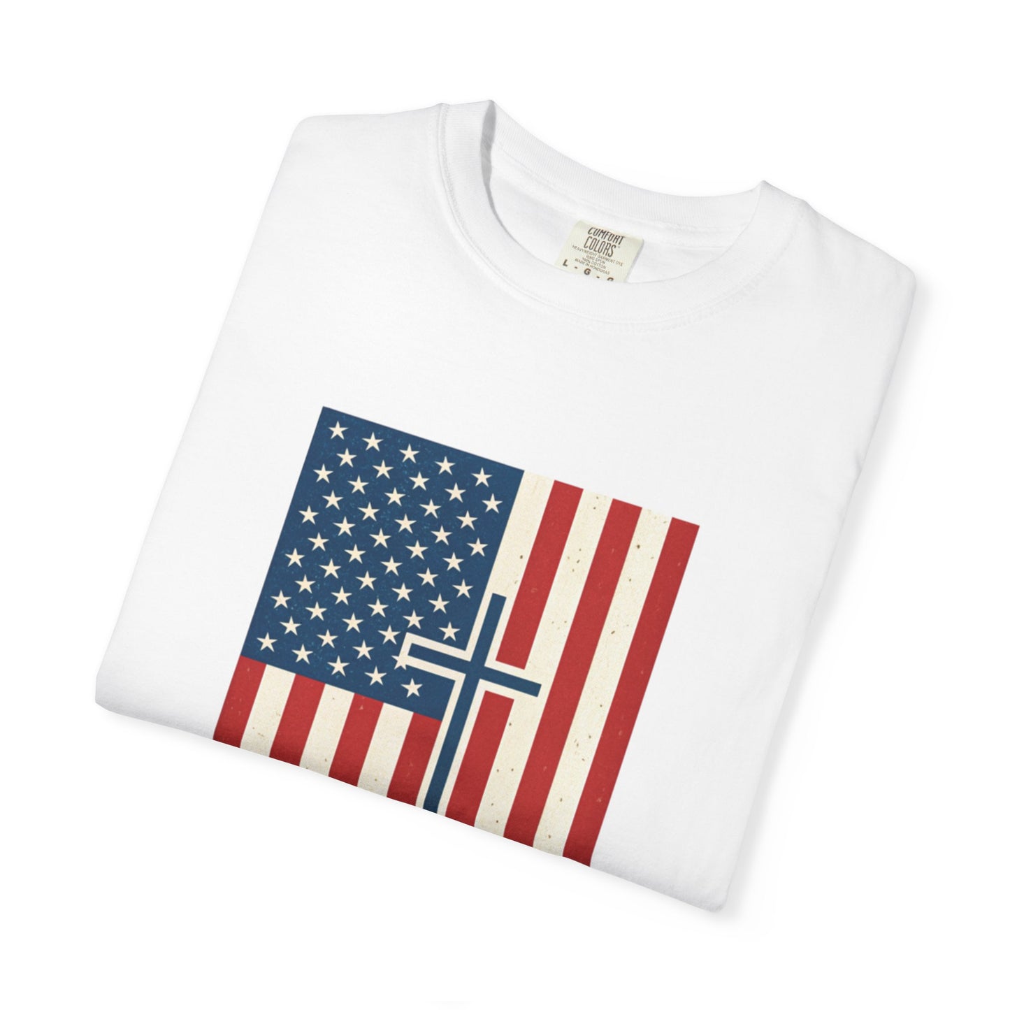 American Flag Printed Men's T-Shirt