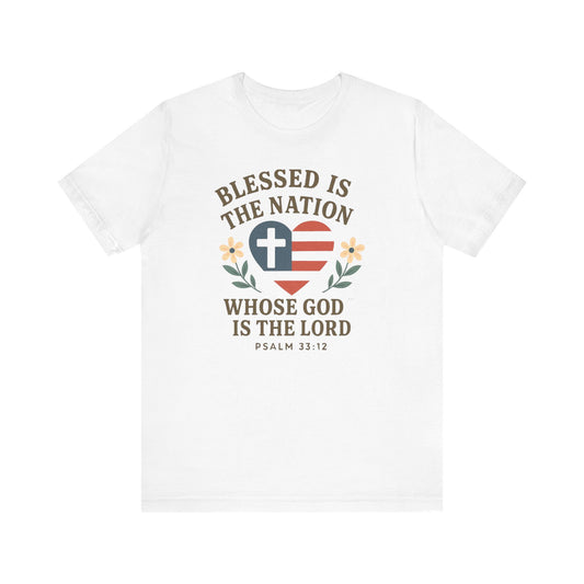 Blessed Nation Short Sleeve Women's T-Shirt