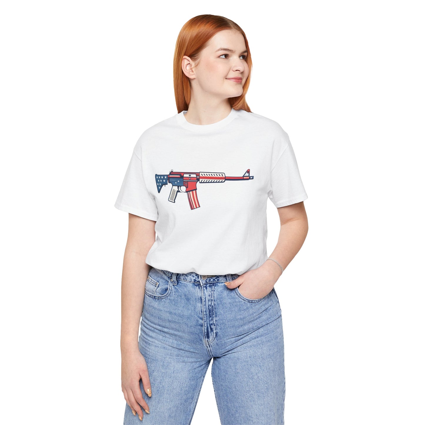Gun Military Graphic Women's T-Shirts
