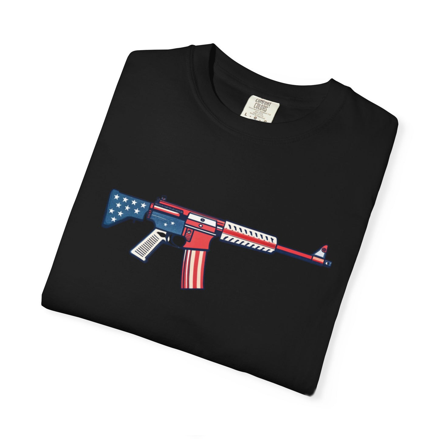 Gun Military Graphic Design Men's T-Shirts