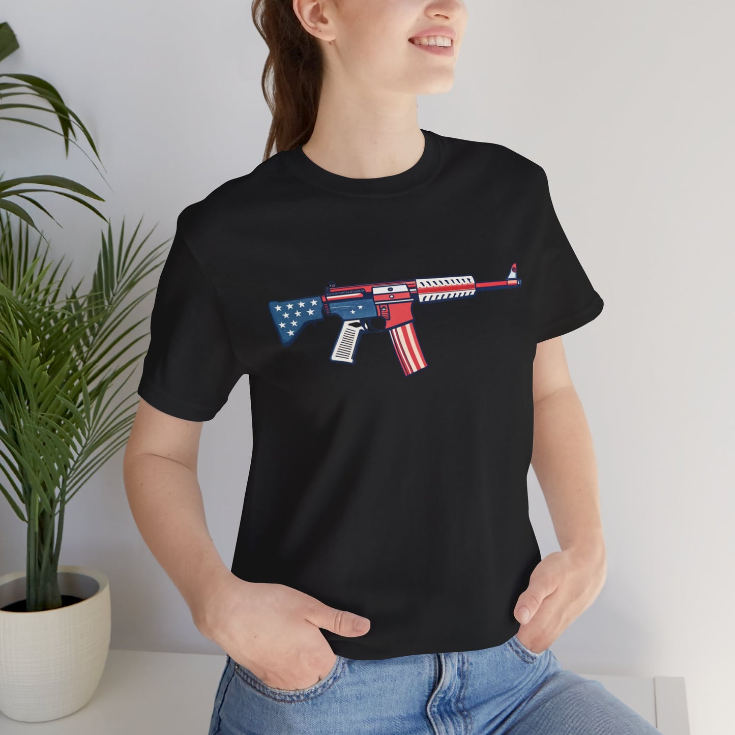 Gun Military Graphic Women's T-Shirts