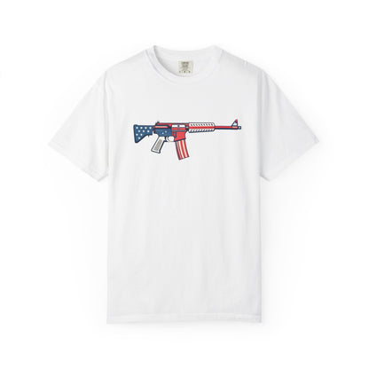 Gun Military Graphic Design Men's T-Shirts