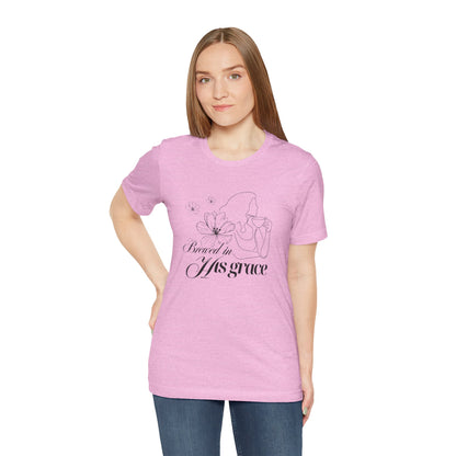 Brewed In His Grace (Black) Women's T-Shirt