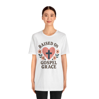 Raised On Gospel Grace Women's T-Shirt