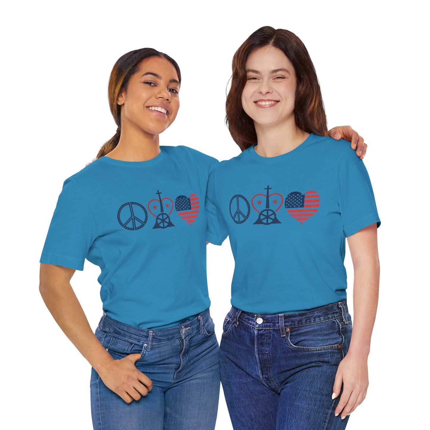 Patriotic Graphic Women's T-Shirt