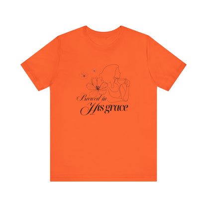 Brewed In His Grace (Black) Women's T-Shirt