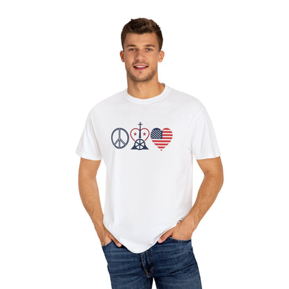 Patriotic Graphic Men's T-shirt