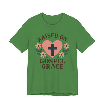 Raised On Gospel Grace Women's T-Shirt