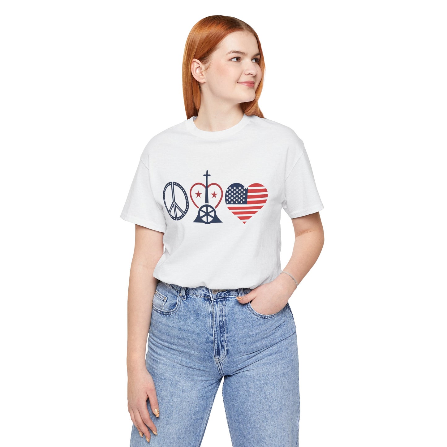 Patriotic Graphic Women's T-Shirt