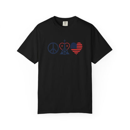 Patriotic Graphic Men's T-shirt