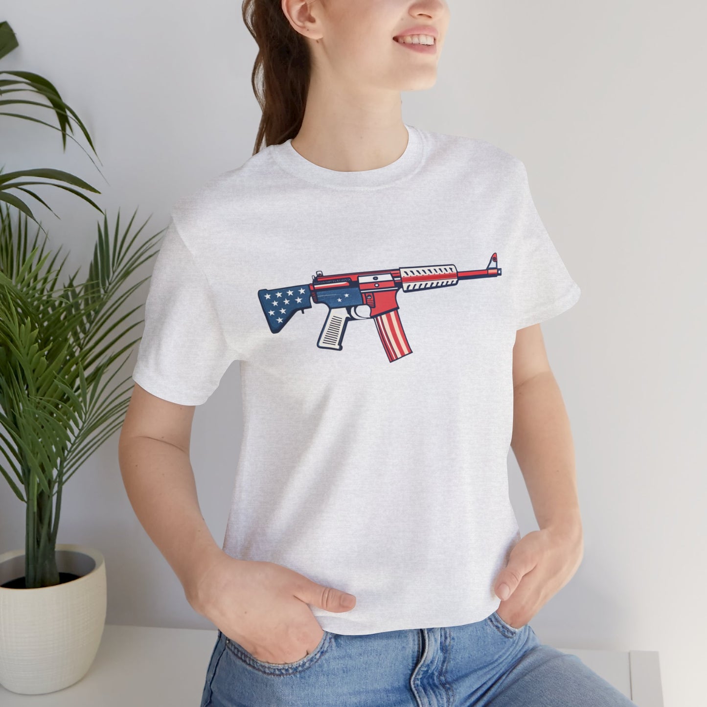 Gun Military Graphic Women's T-Shirts