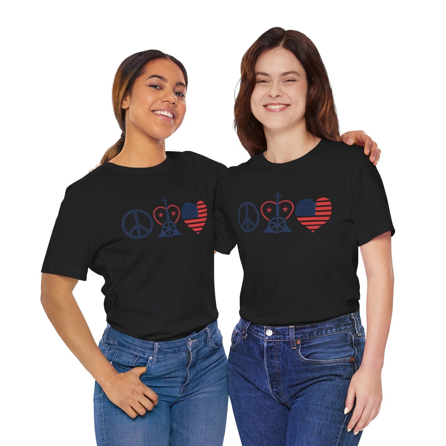 Patriotic Graphic Women's T-Shirt