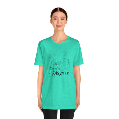 Brewed In His Grace (Black) Women's T-Shirt