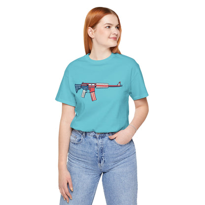 Gun Military Graphic Women's T-Shirts