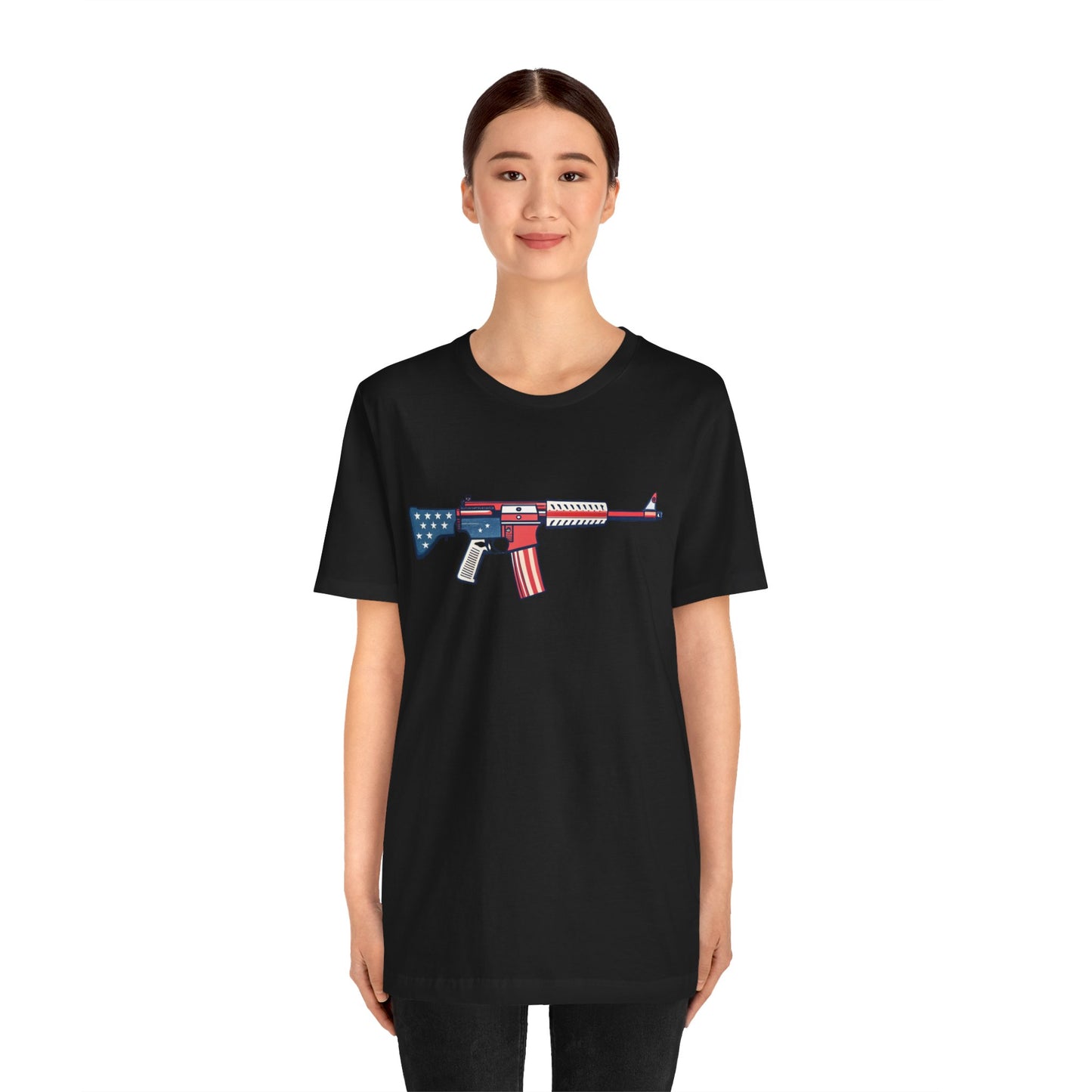 Gun Military Graphic Women's T-Shirts