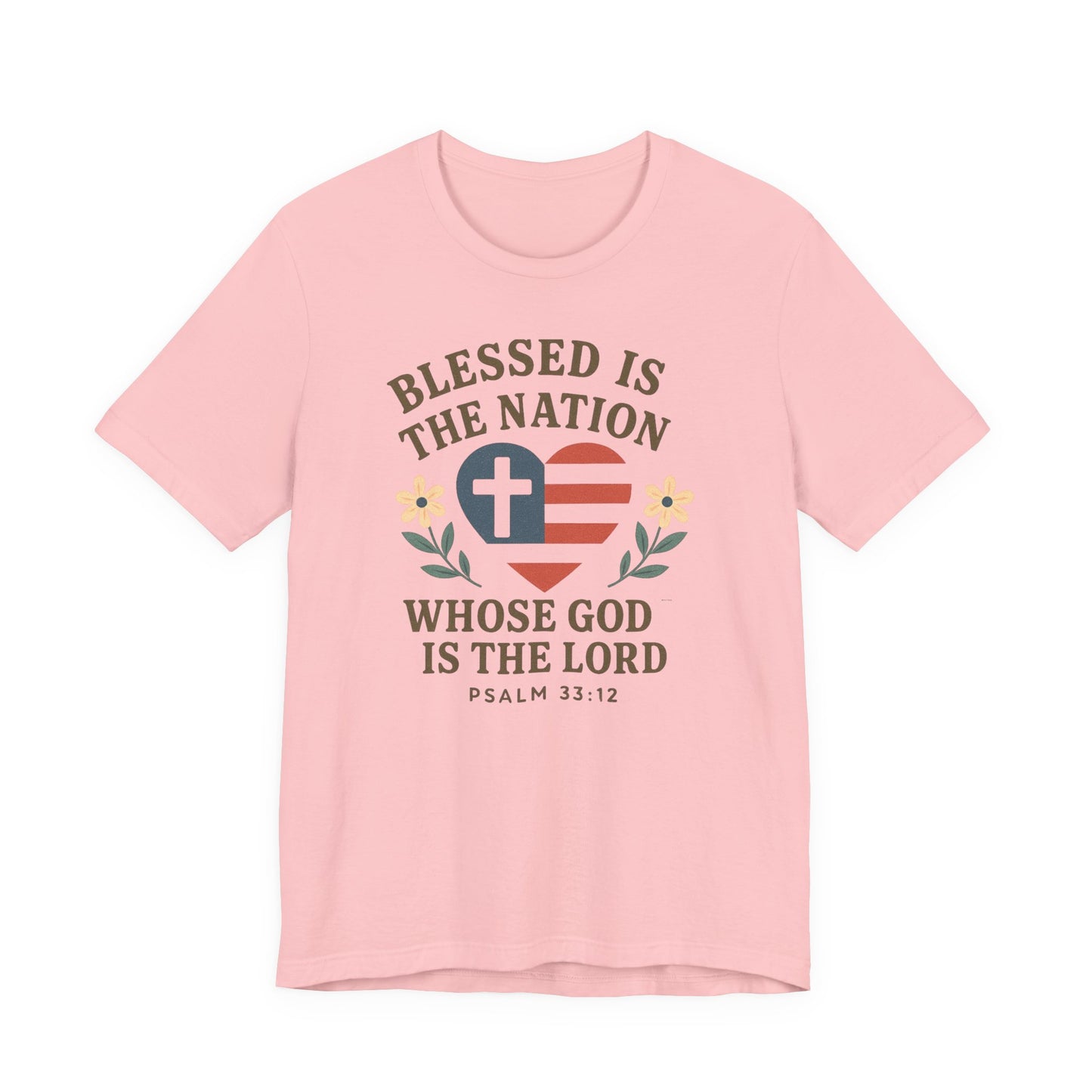 Blessed Nation Short Sleeve Women's T-Shirt