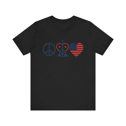 Patriotic Graphic Women's T-Shirt
