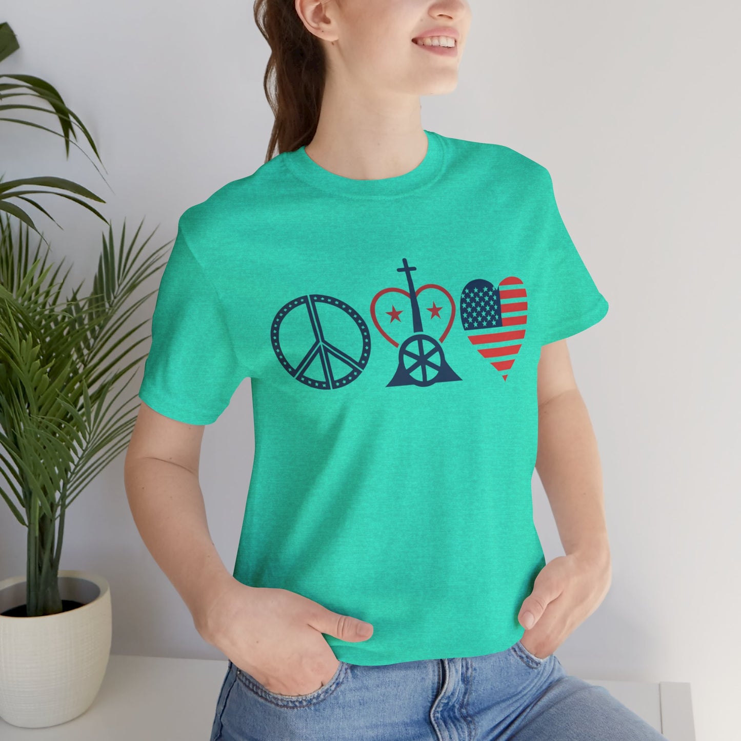 Patriotic Graphic Women's T-Shirt