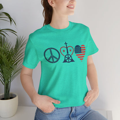 Patriotic Graphic Women's T-Shirt