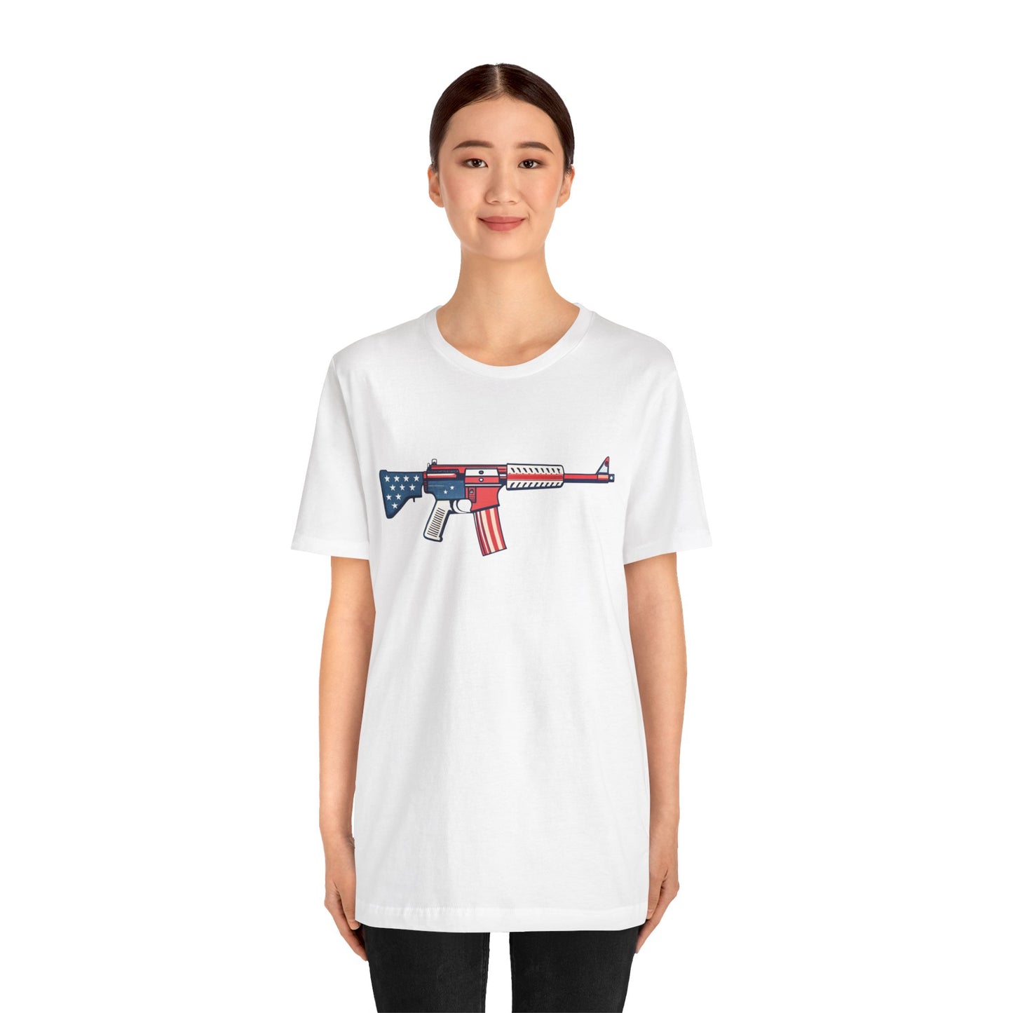 Gun Military Graphic Women's T-Shirts