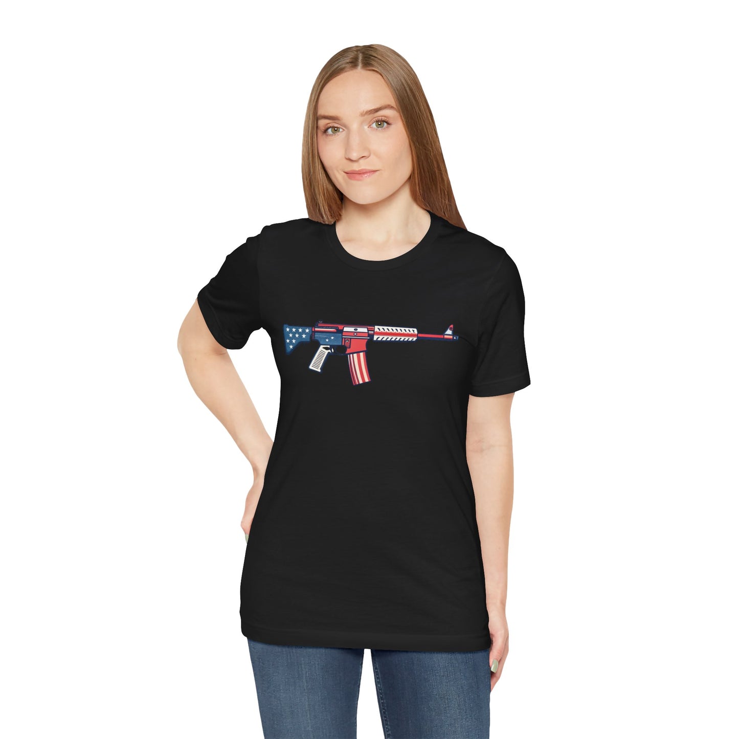 Gun Military Graphic Women's T-Shirts